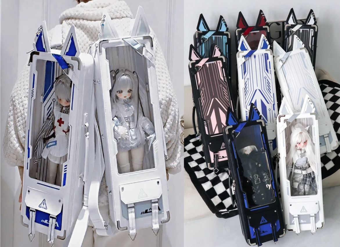 KM1836【XFT】1/4ドール用外出バッグ（キャリアケース）