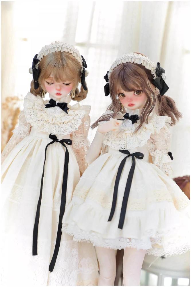 AF11255【lim】1/3★SD/DD/SDGr女,MSD用洋服5点セット（短いタイプ）