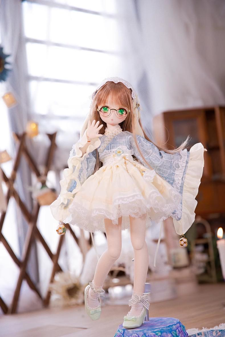 AF11257【lim】1/3★1/3 SD/DD/SDGr女/DDDYド－ル用洋服6点セット