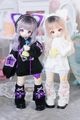 AF11271【fun】★1/4 MSD/MDDド−ル用洋服2点セット|女の子カジュアル服|◆ドール洋服（種類別）