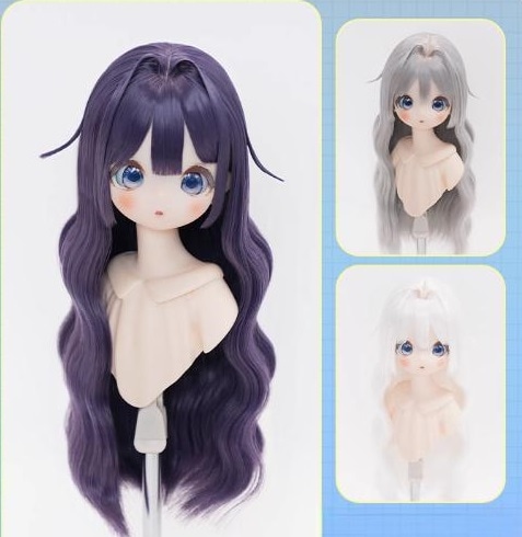 U-4623【sxf】★14色！1/4ドール(頭囲17.5~19.5cm)用ウィッグ