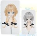U-4622【sxf】★12色！1/4ドール(頭囲17.5~19.5cm)用ウィッグ|アレンジ済ウィッグ