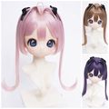 U-4628【sxf】★14色！1/3ドール(頭囲22~24cm)用ウィッグ|アレンジ済ウィッグ