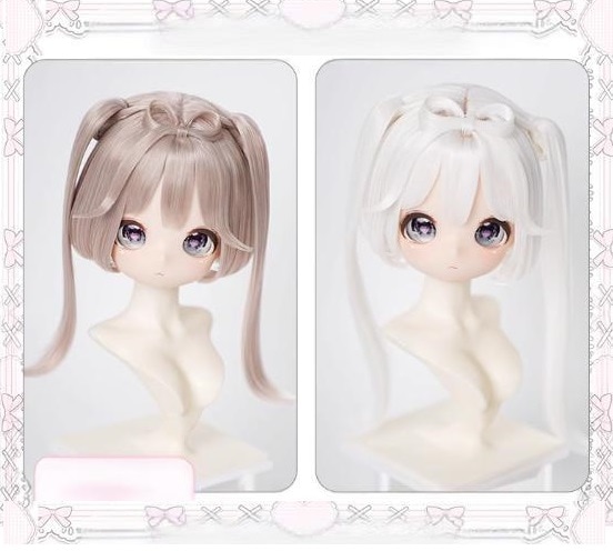 U-4629【sxf】★10色！1/3ドール(頭囲22~24cm)用ウィッグ