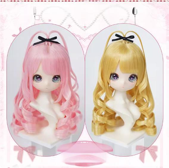 U-4640【sxf】★9色！1/3ドール(頭囲22~24cm)用ウィッグ