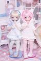 即納品AF11182【ils】1/4パーカー（ピンク/MSD/MDD）