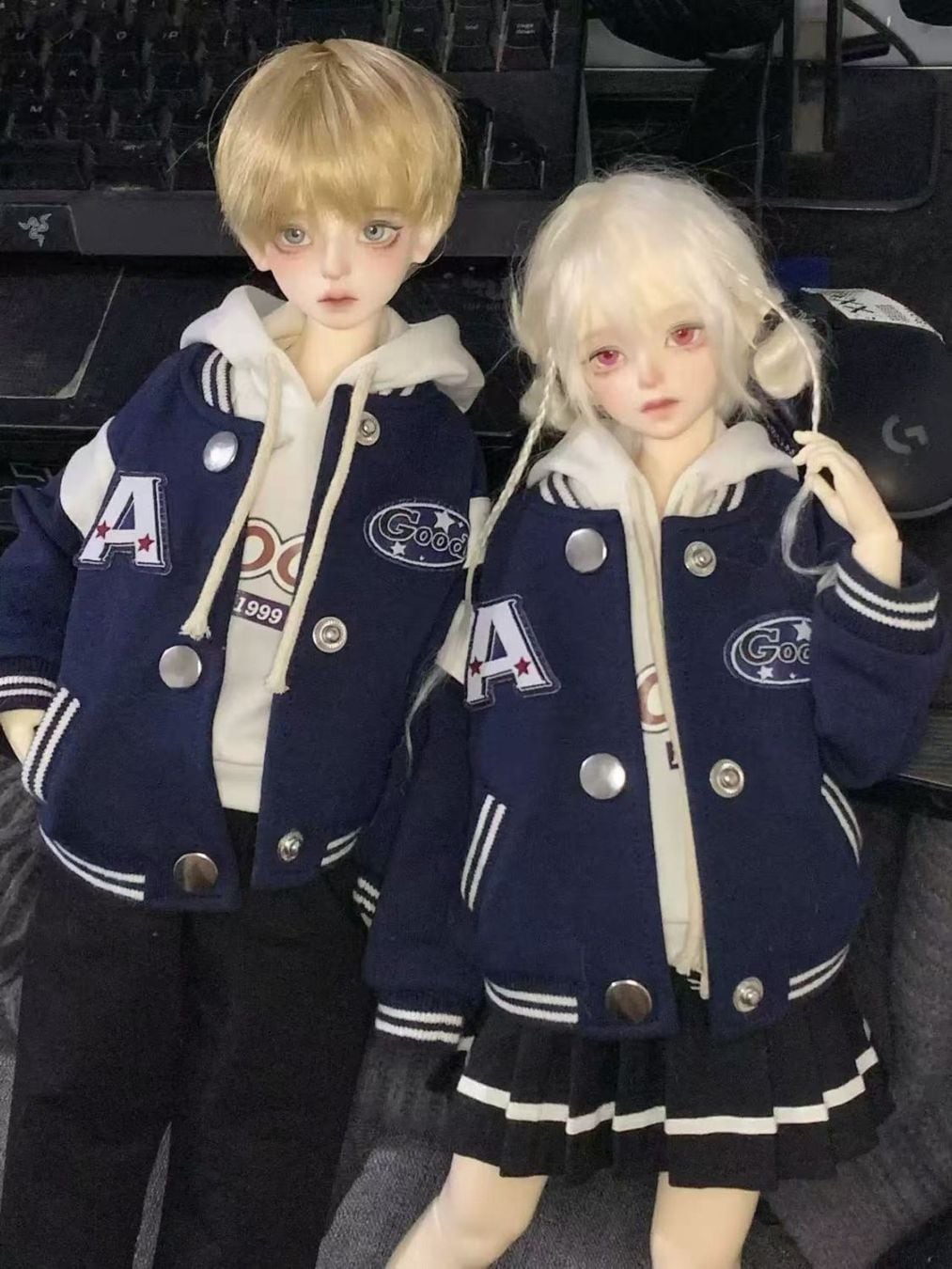 即納品AF11276【pb】1/4洋服4点セット（ズボンセット/MSD）