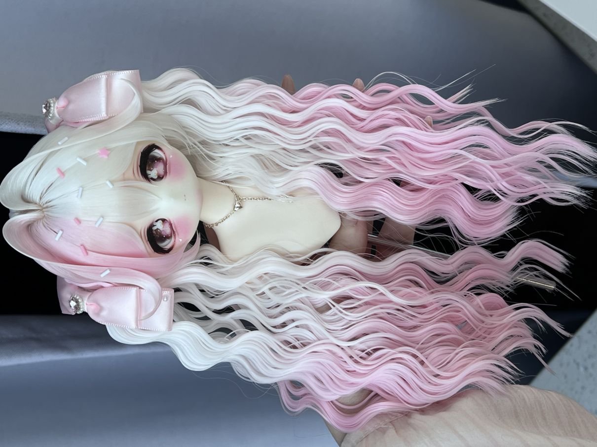 u-gg-13【GG】★グレーテンション自由！1/3ドール(頭囲22~23cm)用ウィッグ