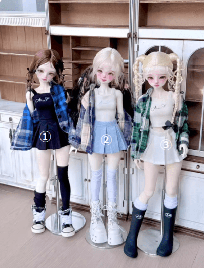 AF11304【xcwy】★1/4ド－ル用洋服4点セット