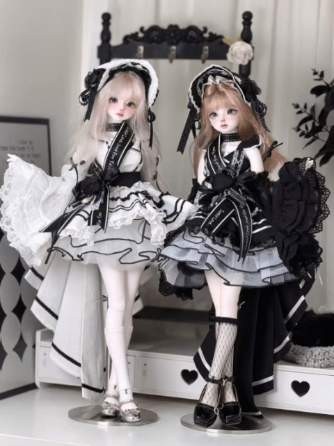 【予約終了】12月8日まで！2色★1/4MDD可愛ドレス11点セット