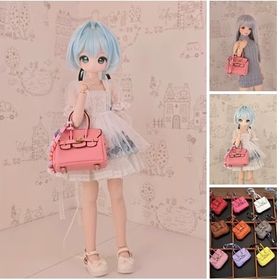 即納品(小物)KM1850【pb】1/3,1/4ド-ル用カバン（白）