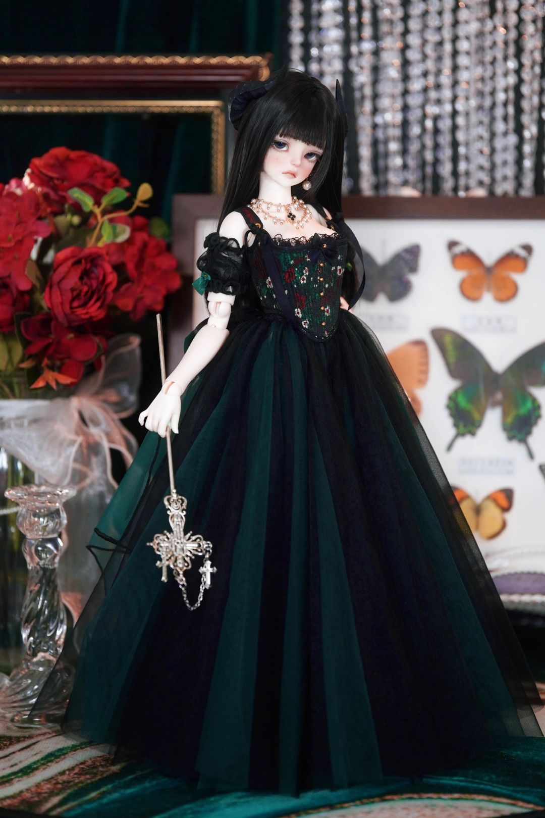 【予約販売】12月20日まで！★1/4MDD/MSDダークエレガント衣装6点セット