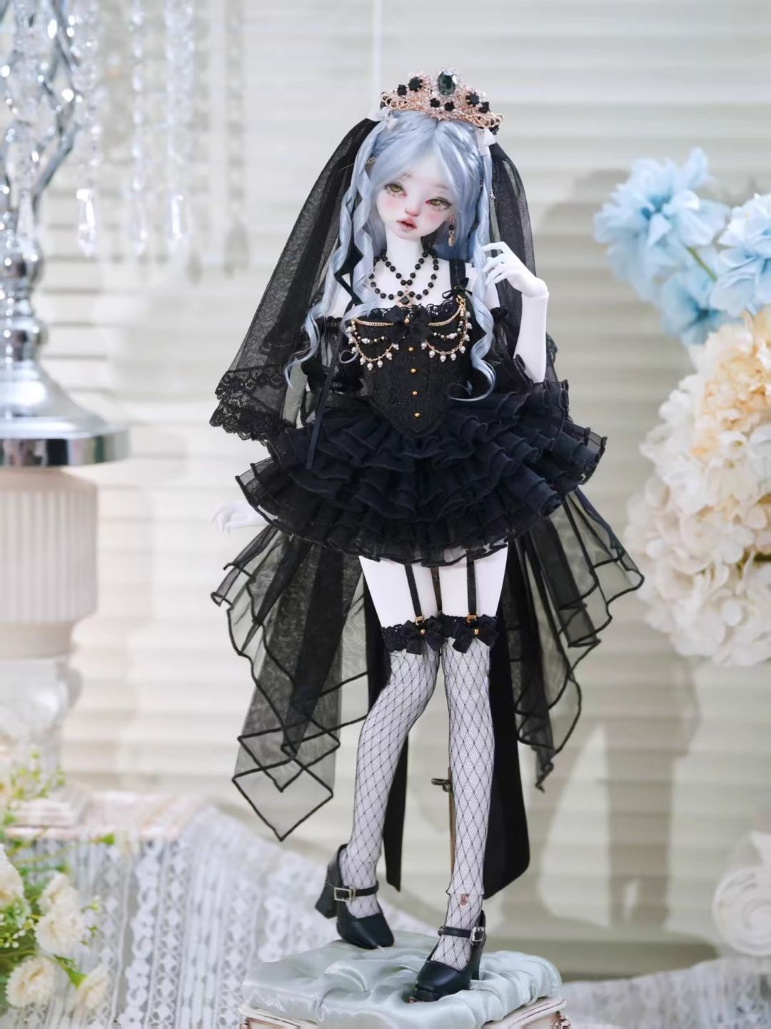 【予約販売】12月20日まで！★1/4MDD/MSDダークエレガント衣装9点セット