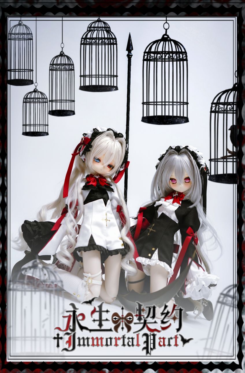 予約販売】12月21日まで！☆1/4MDD/MSDメイド風のデザイン洋服7点