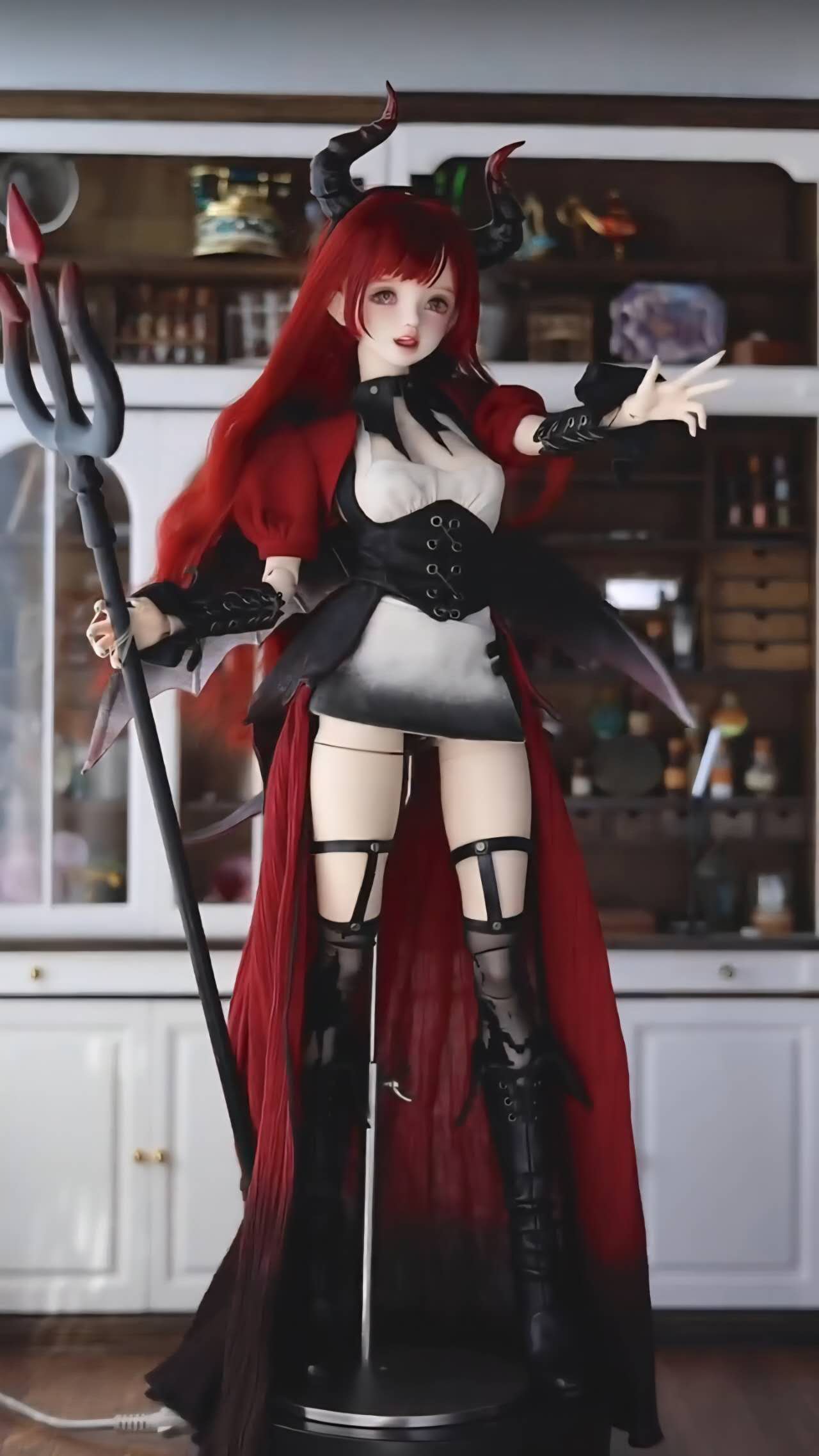 【予約販売】12月20日まで！1/4サイズ紅髪悪魔スタイル衣装11点セット