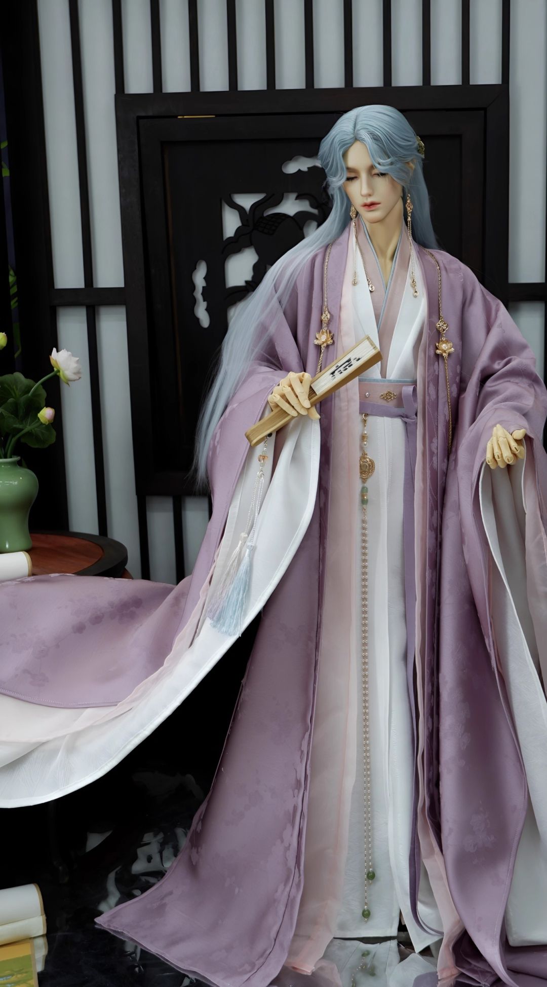 AF11366【十四家】1/3SD13,SD17,70cm用中華ドレスセット | ◇ドール