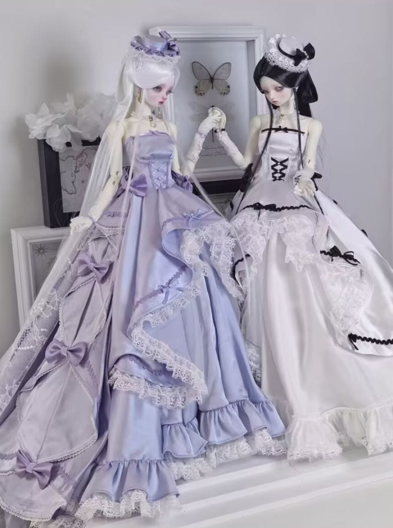 【予約販売】2月28日まで！1/4 MSDなど美しく彩られた、高級感溢れるド－ル用ドレスセット