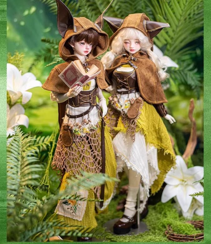 AF11386【AD】★1/4 MSDなどその他のド－ル用洋服セット