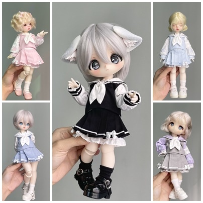 AF11397【ils】★幼SD用洋服4点セット(5色あり)