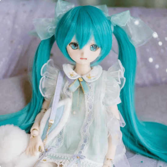 U-4697【mwss】1/3ドール(頭囲22~23cm)用ウィッグ | ◇ドールウィッグ