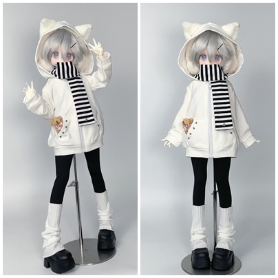 AF11433【ils】★1/4 ＭSD,MDDド－ル用洋服7点セット