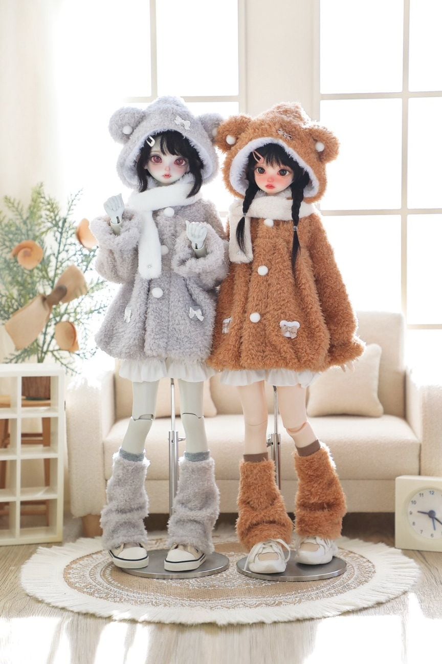 AF11421【ils】★1/4 ＭSD,MDDド－ル用洋服4点セット