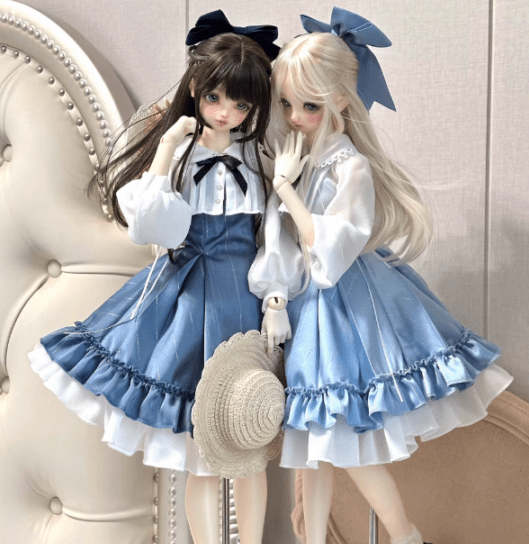 AF11435【mc】2色！1/3☆DD(M/L),DDS,SDGR女ド－ル用洋服セット(限定