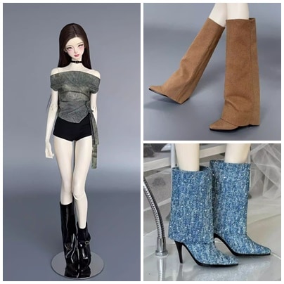 KT-L-570【uuz】1/3ドール用靴(3種)