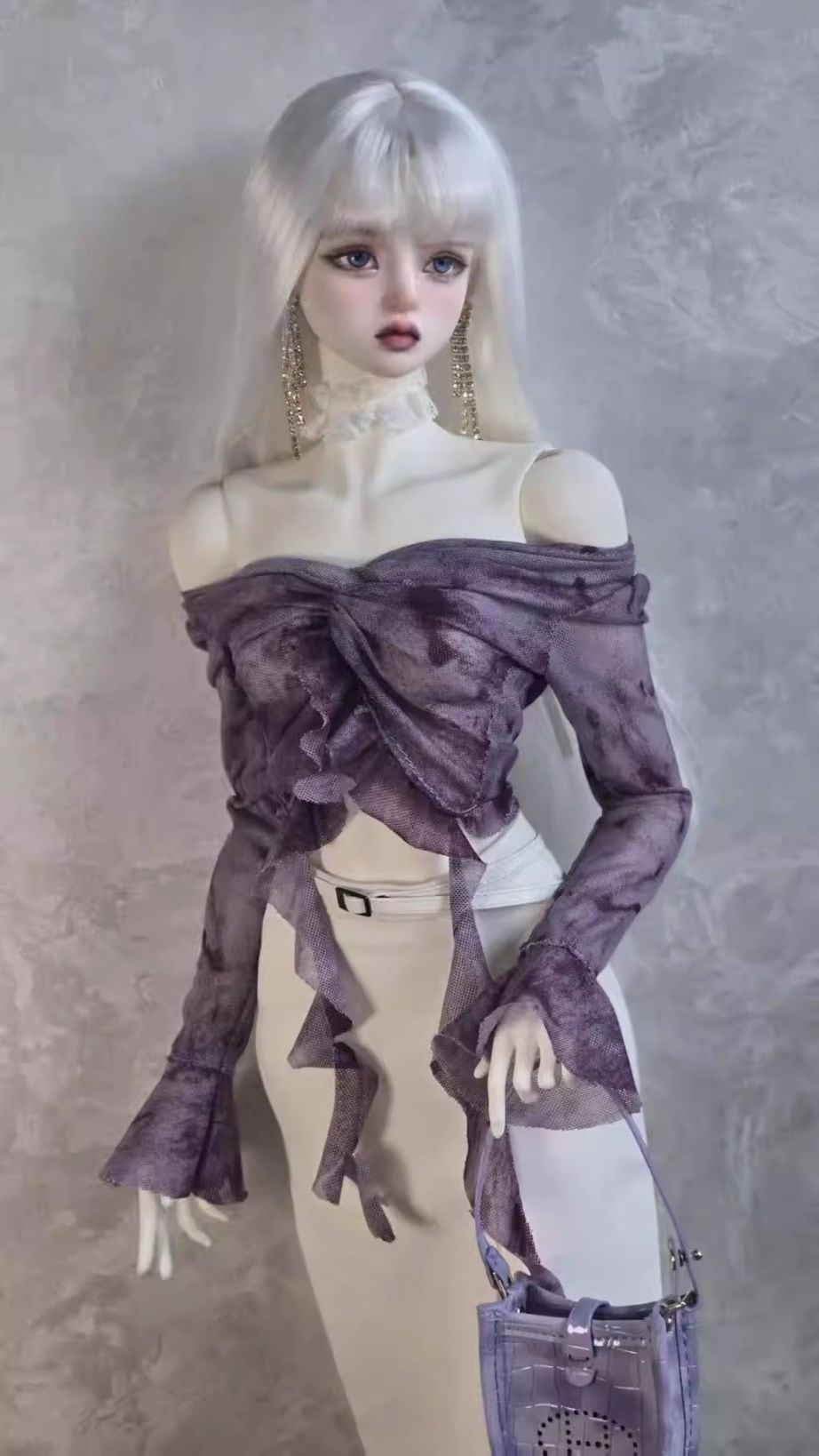 AF11457【uuz】1/4,1/3 MSD,SD/DDドール用ブラウス