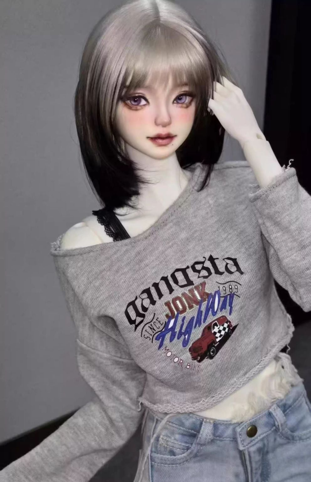 AF11459【uuz】1/4,1/3 MSD,SD/DDドール用シャツ