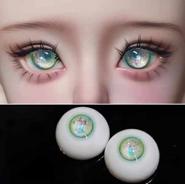 EYER500【xkm】ドール用グラスアイ14mm | ◇ドールアイ,グラスアイ