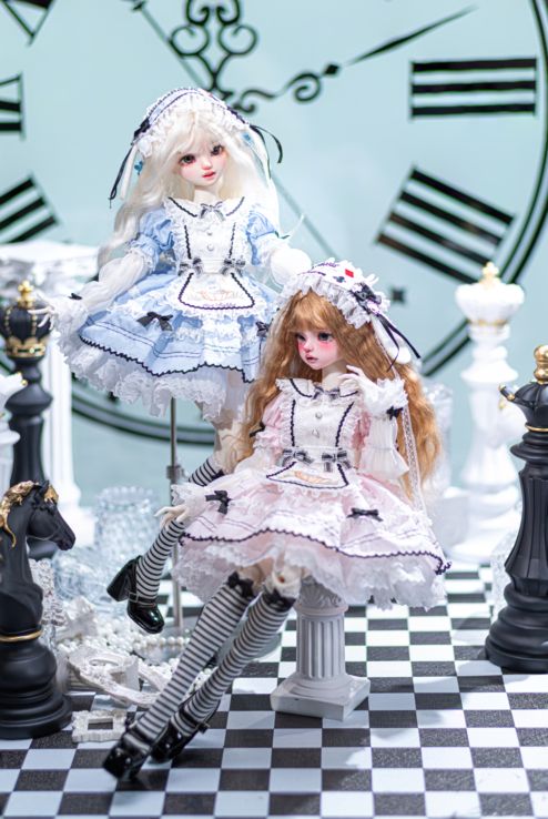 作家様製　ドール服　1/4ドールサイズ（MDD、MSDサイズ） ドール服 1/4サイズ mdd msd スカート 6点セット bjdドール衣装 その他