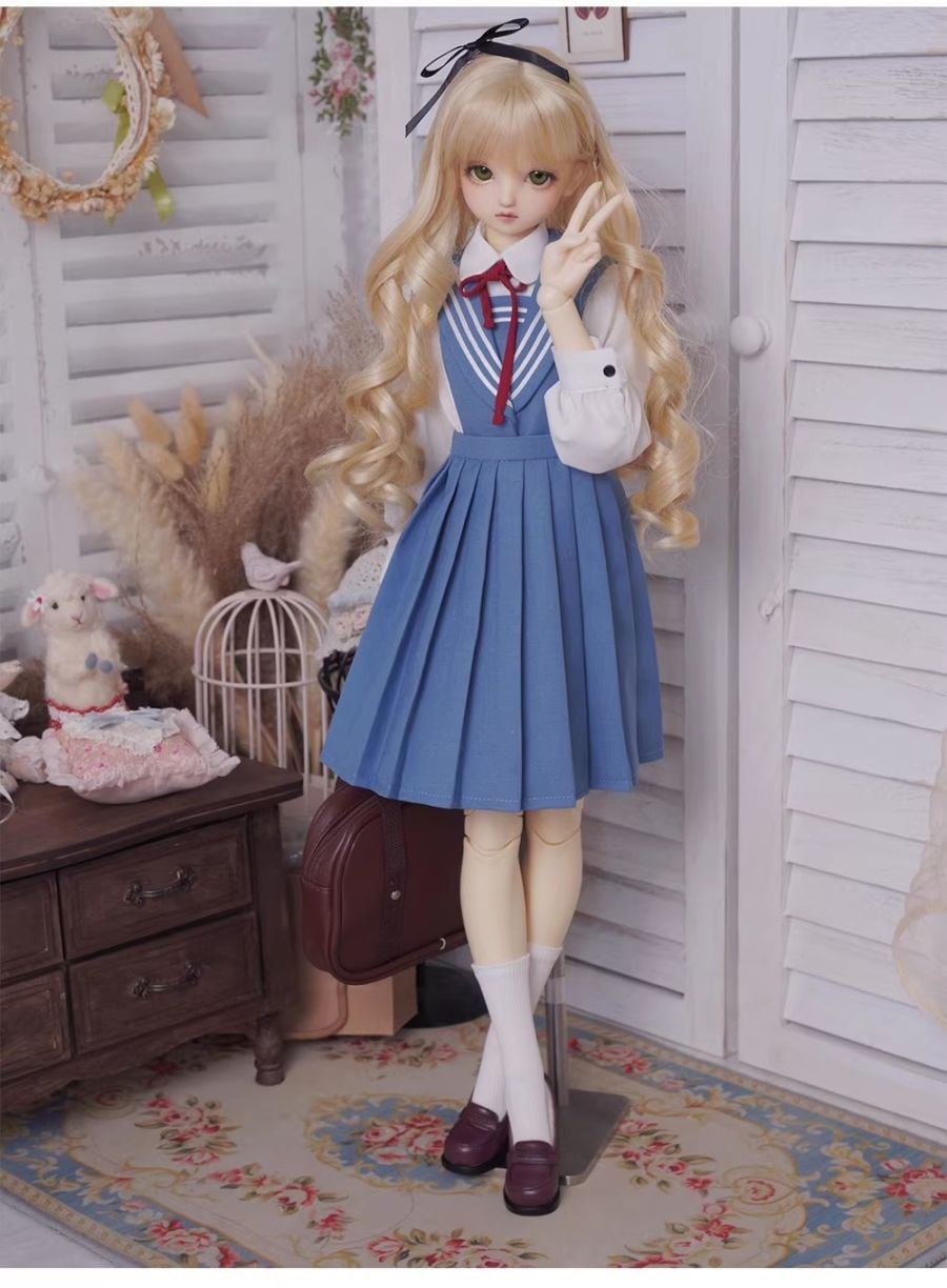 AF11504【桜の】 1/4 1/3★MSD/MDD,PUYOODOLL,SDGR女用制服4点セット