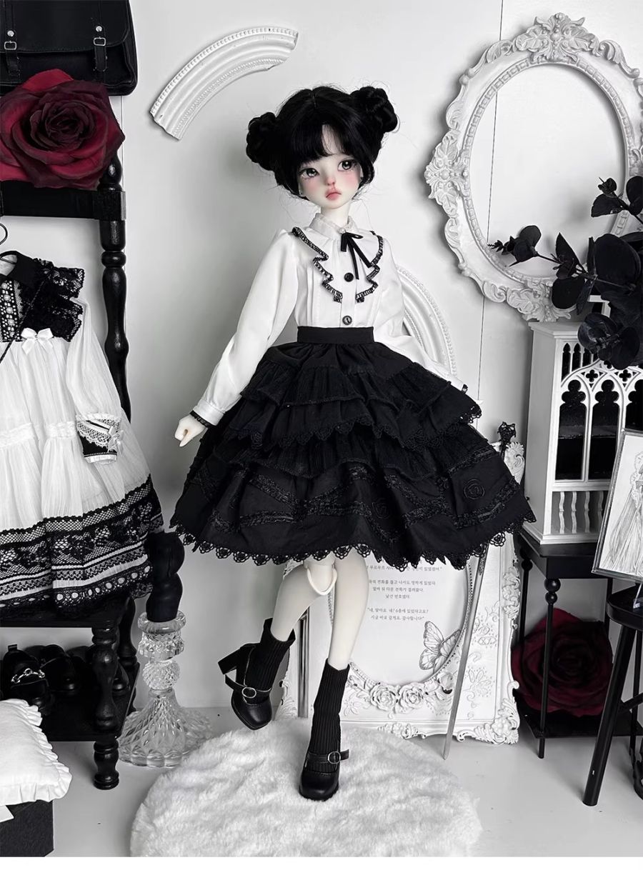 AF11505【桜の】 1/4 1/3★MSD/MDD,PUYOODOLL,SDGR女用洋服3点セット