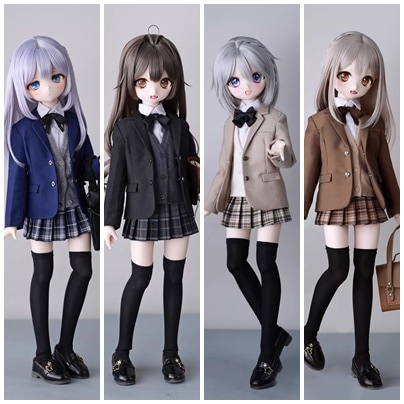 【予約販売】2月22日まで！10色★1/4 MSD,MDDなど可愛らしい制服スタイルセット