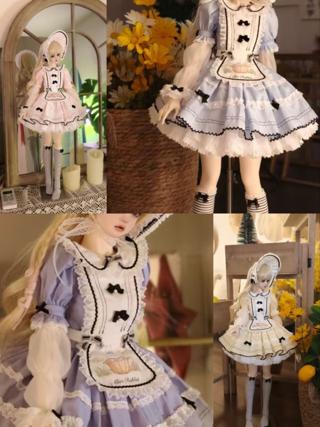 予約販売】2月28日まで！4色☆1/3 SD/DD/SDGR女メイドスタイル ドレス