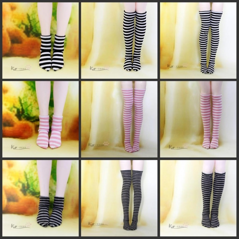 即納品(下着)KM0326【kuyin】ソックス（ピンク*白①/幼SD）