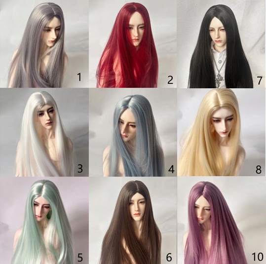 U-7005【YL】1/3 ,1/4 (頭囲18cm~23cm)アレンジ用のベースウィッグ