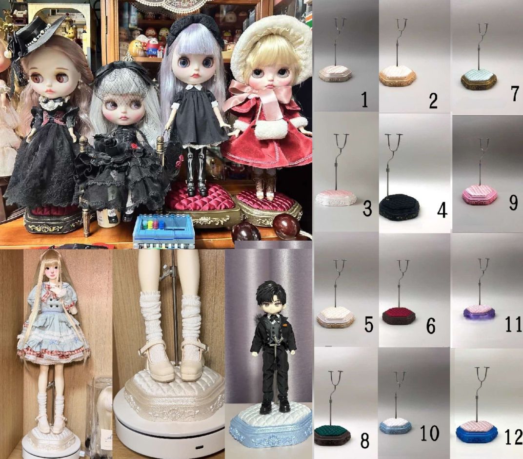 KM7005【SEN】1/12,1/6,1/4，1/3 ドール用スタンド