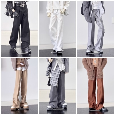 AF11524【BREZZA】★1/4～ID75cm以上ド-ル（多サイズ対応）用ズボン