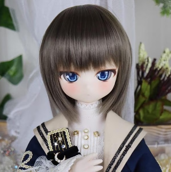 即納品(ウィッグ)U-4688【mwss】 1/3ウィッグ（⑧/1/3 (頭囲22~23cm)）