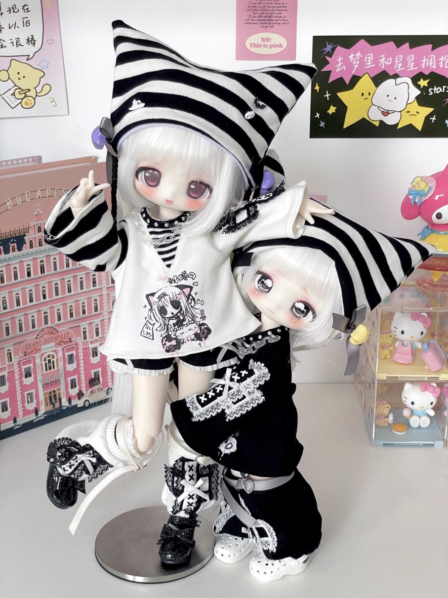 即納品AF11268【fun】1/6洋服5点セット（黒/幼SD） | 《即納品 一覧