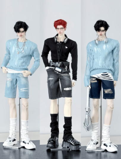 AF11535【BREZZA】★LOONG SOUL73，ID75cm以上ド-ル（多サイズ対応）用半ズボン