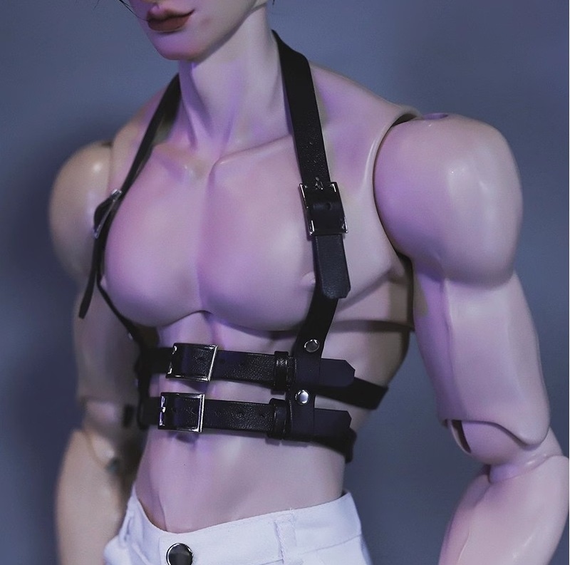 即納品(小物)KM1856【TATA】1/3胸締めサスペンダー（70cm/ウェスト28cm-33cm以内）