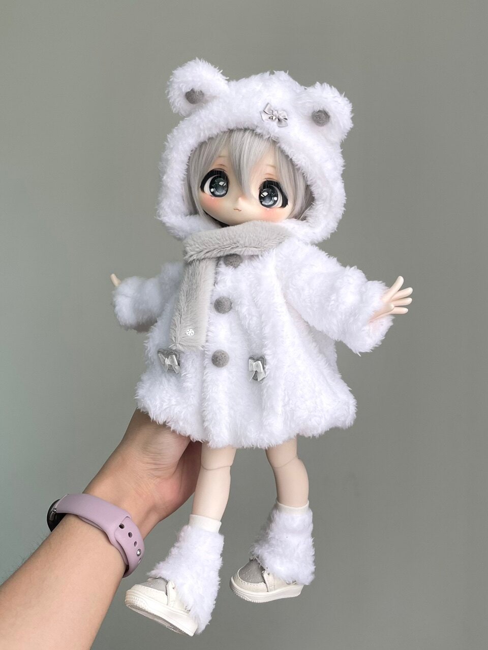 AF11547【ils】4色★1/6 幼SDド－ル用洋服4点セット