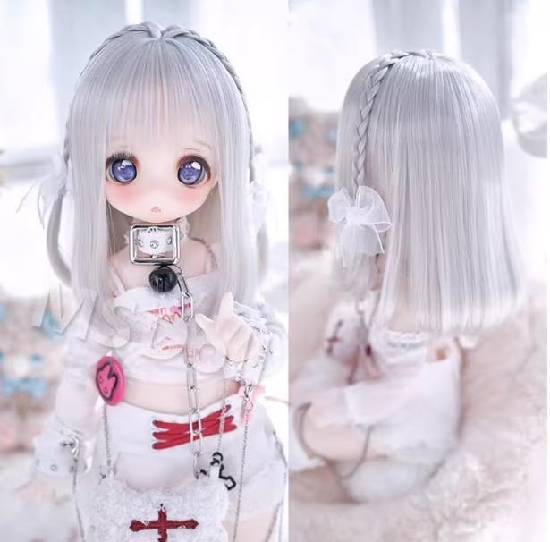 即納品(ウィッグ)U-4715【mwss】 1/4ウィッグ（①/1/4 (頭囲18~19cm)）