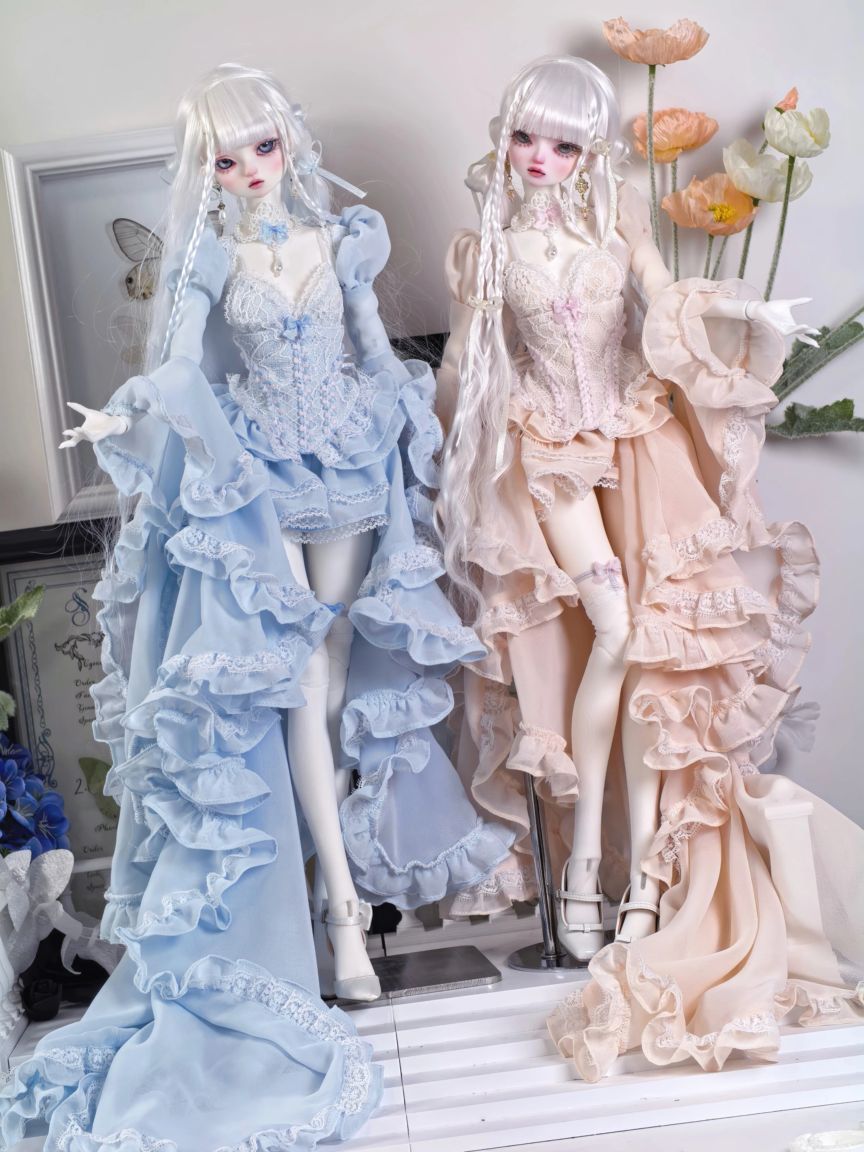 【予約販売】3月22日まで！1/4 MSDなど美しく彩られた、高級感溢れるド－ル用ドレスセット