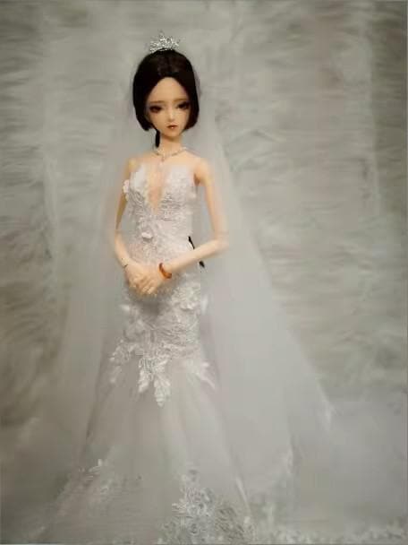 AF11602【dym】1/6 1/4 1/3★幼SD~SD16女ド-ル（多サイズ対応）用ドレスセット