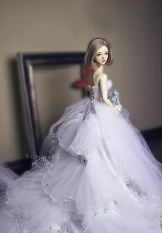 AF11603【dym】1/4 1/3★MSD~SD16女ド-ル（多サイズ対応）用ドレスセット