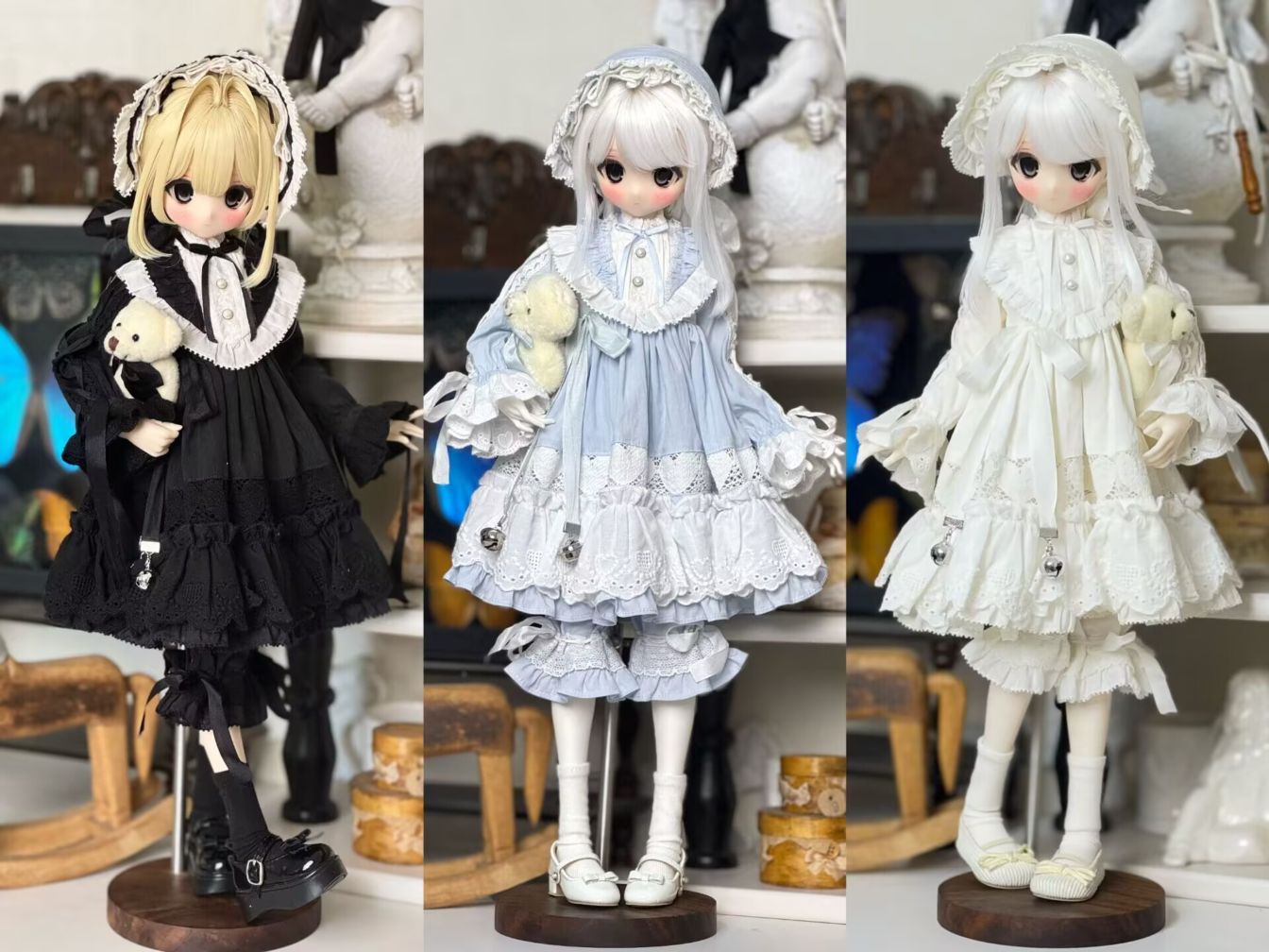 【予約販売】4月14日まで！★1/4 MSD,MDDなどクラシカルロリータ風セット